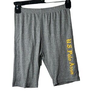 U.S. Polo Assn Shorts Boys Sz 14/16 Sleepwear Graaphic Logo Snug Fitting Cotton